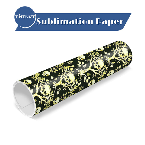 Tintnut Horror Halloween Sublimation Transfer Sheets,Halloween Pattern Sublimation Transfer Paper Compatible with Cricut for DIY Mugs,T-Shirts and Easy to use Transfer.