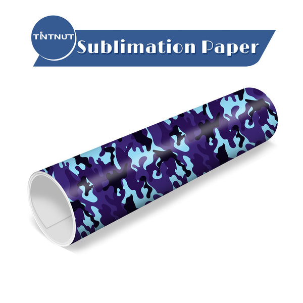 Tintnut Camo Pattern Sublimation Ink Transfer Sheets,Sublimation Transfer Paper Compatible with Cricut for DIY Mugs,T-Shirts and Easy to use Transfer.