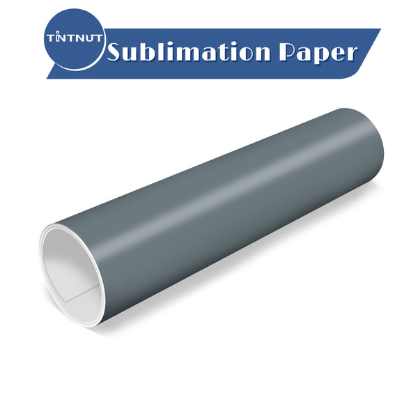 Tintnut Solid Color Sublimation Transfer Paper,Gray Color Sublimation Transfer Sheets Compatible with ALL Machine and Easy to use Transfer.