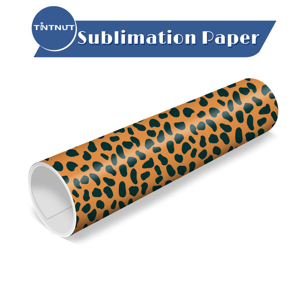 Tintnut Leopard Print Sublimation Ink Transfer Sheets,Animal Patterns Sublimation Transfer Paper Compatible with Cricut for DIY Mugs,T-Shirts and Easy to use Weed.