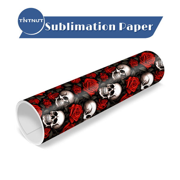 Tintnut Horror Halloween Sublimation Transfer Sheets,Halloween Pattern Sublimation Transfer Paper Compatible with Cricut for DIY Mugs,T-Shirts and Easy to use Weed.