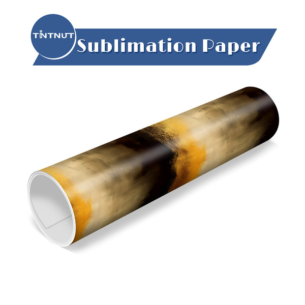 Tintnut Watercolor Sublimation Transfer Paper,Watercolor Gradient Sublimation Ink Transfer Sheets Compatible with ALL Machine and Easy to use Weed.