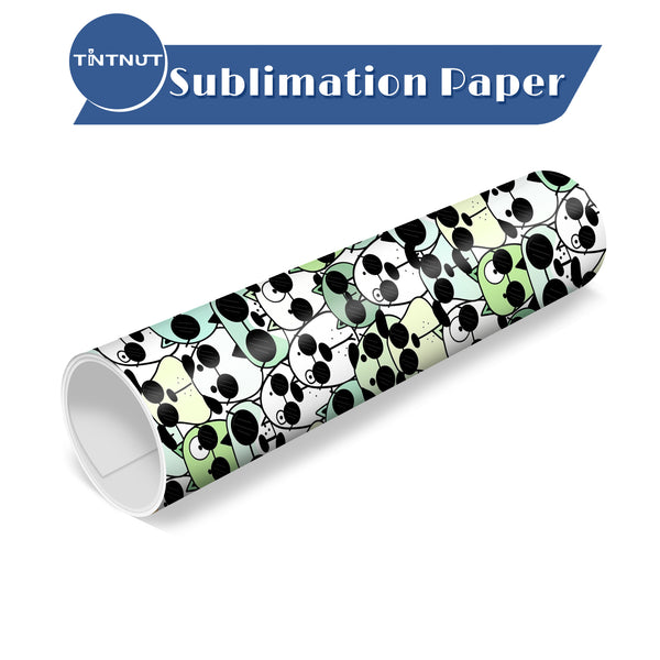 Tintnut Cartoon Dog Pattern Sublimation Transfer Paper,Sublimation Ink Transfer Sheets Compatible with ALL Machine and Easy to use Transfer.