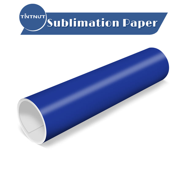 Tintnut Solid Color Sublimation Transfer Paper,Dark Blue Color Sublimation Transfer Sheets Compatible with ALL Machine and Easy to use Transfer.