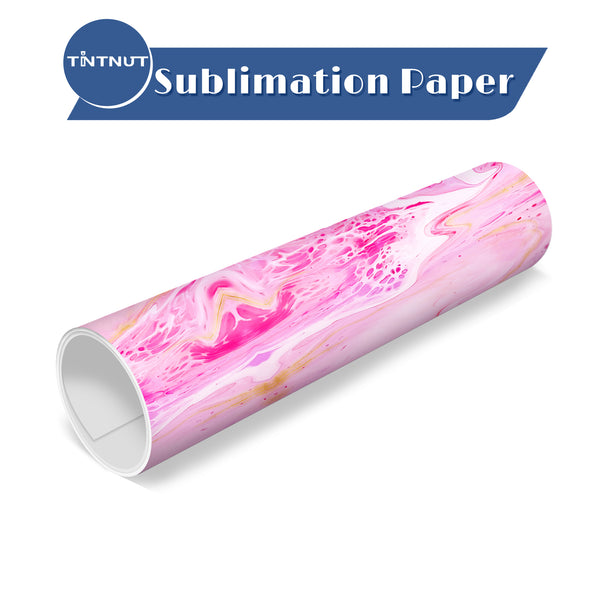 Tintnut Liquid Colors Sublimation Ink Transfer Sheets,Watercolor Sublimation Pattern Transfer Paper Compatible with ALL Machine and Easy to use Transfer.