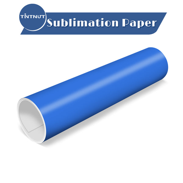 Tintnut Solid Color Sublimation Transfer Paper,Blue Color Sublimation Transfer Sheets Compatible with ALL Machine and Easy to use Transfer.