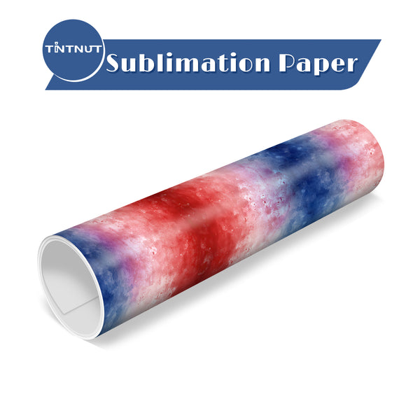 Tintnut Watercolor Sublimation Transfer Paper,Watercolor Gradient Sublimation Transfer Sheets Compatible with Cricut for DIY Mugs,T-Shirts and Easy to use Transfer.