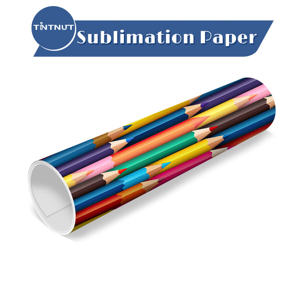 Tintnut School Theme Sublimation Transfer Paper,Sublimation Pattern Transfer Sheets Compatible with Cricut for DIY Mugs,T-Shirts and Easy to use Weed.