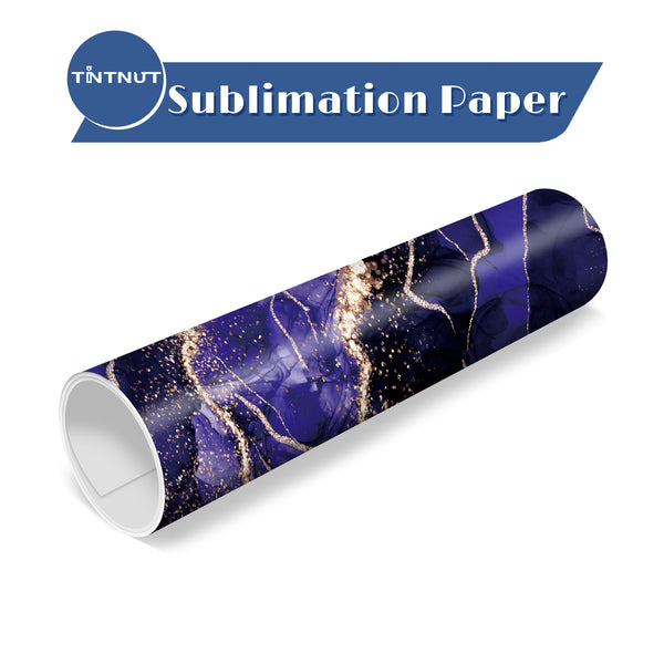 Tintnut Marble Pattern Sublimation Transfer Paper,Watercolor Sublimation Ink Transfer Sheets Compatible with Cricut for DIY Mugs,T-Shirts and Easy to use Transfer.