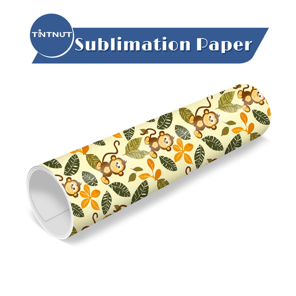 Tintnut Animals Pattern Sublimation Transfer Paper,Sublimation Ink Transfer Sheets Compatible with Cricut for DIY Mugs,T-Shirts and Easy to use Weed.