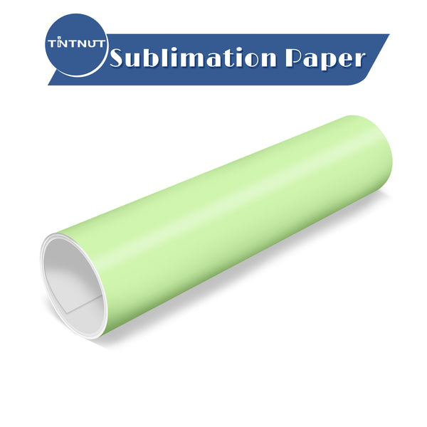 Tintnut Solid Color Sublimation Transfer Sheets,Green color Sublimation Transfer Paper Compatible with Cricut for DIY Mugs,T-Shirts and Easy to use Weed.