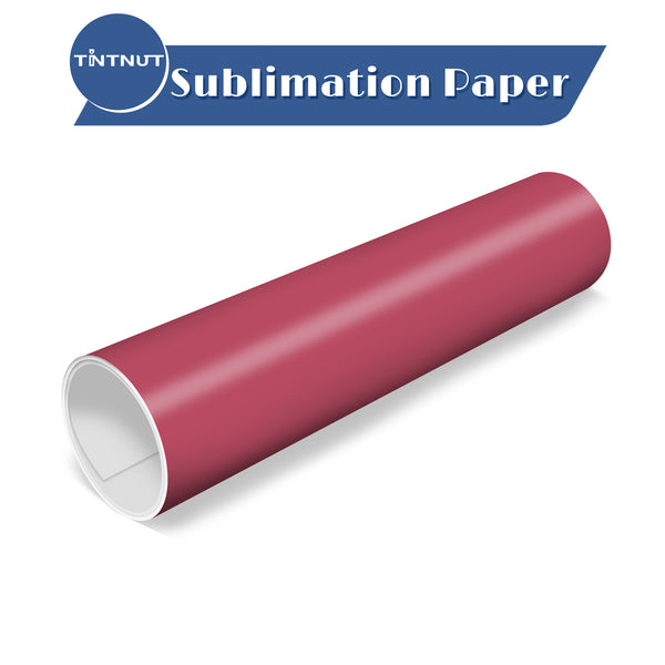Tintnut Pink Sublimation Transfer Paper,Pure Pink Sublimation Ink Transfer Sheets Compatible with ALL Machine and Easy to use Weed.