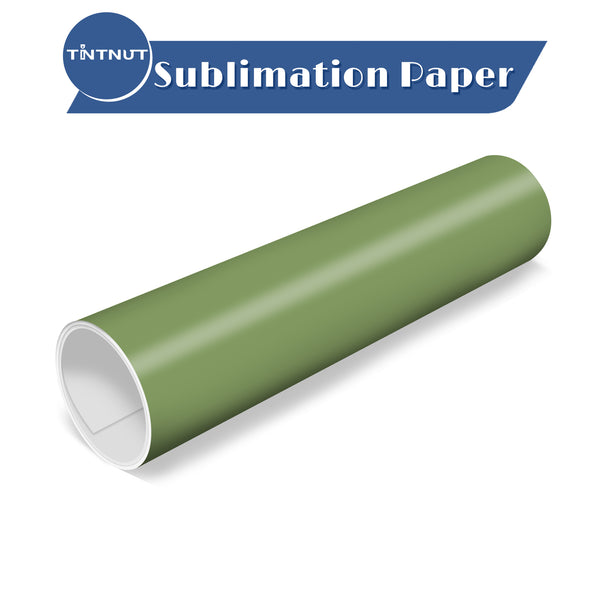 Tintnut Solid Color Sublimation Ink Transfer Sheets，Chrismas Sublimation Transfer Paper Compatible with Cricut for DIY Mugs,T-Shirts and Easy to use Weed.