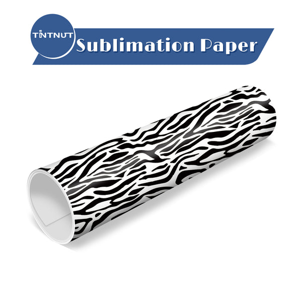Tintnut Leopard Print Pattern Sublimation Transfer Paper,Leopard Pattern Sublimation Transfer Sheets Compatible with ALL Machine and Easy to use Weed.