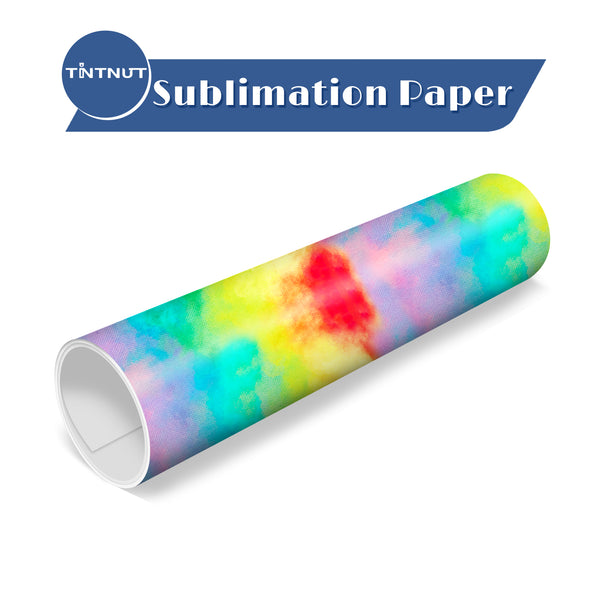 Tintnut Watercolor Sublimation Pattern Transfer Paper,Multi Colors Sublimation Ink Transfer Sheets Compatible with ALL Machine and Easy to use Transfer.