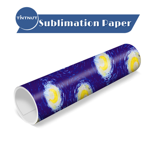 Tintnut Starry Sky Pattern Sublimation Transfer Paper,Starry Night Sublimation Ink Transfer Sheets Compatible with ALL Machine and Easy to use Transfer.