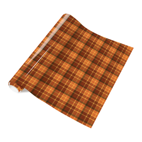 Tintnut Fall Heat Transfer Vinyl HTV Orange Autumn Leaves HTV Buffalo Plaid Thanksgiving HTV Iron On Vinyl for T-Shirts DIY