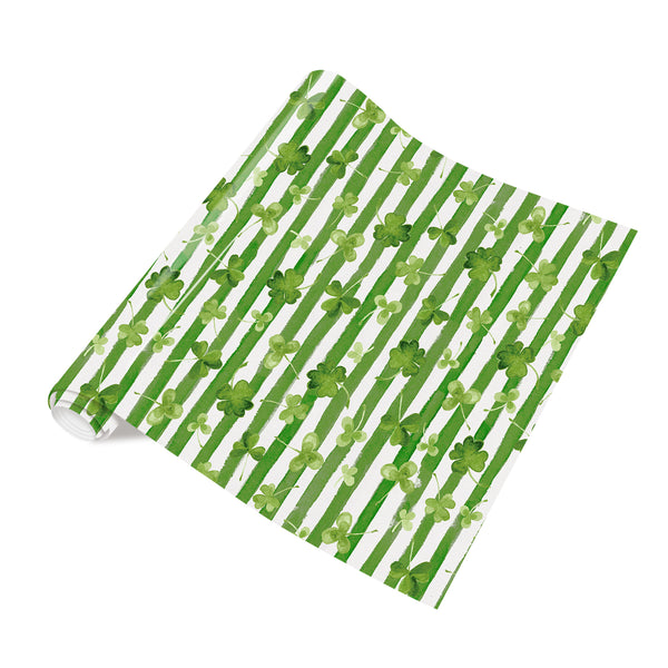 Tintnut St. Patrick's Heat Transfer Vinyl Green HTV Vinyl Iron on Vinyl Clover Patterned HTV Vinyl for Fabrics Shamrock HTV