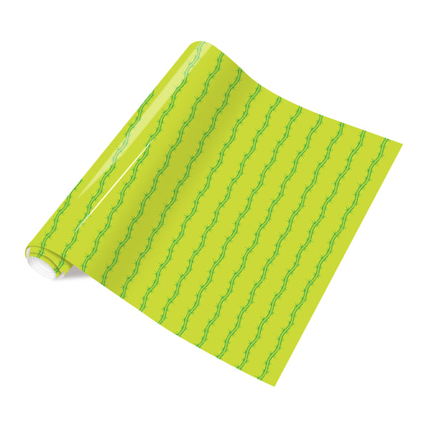 Tintnut Classic Mexican Heat Transfer Vinyl Green Striped Patterned HTV for Fabric HTV Vinyl Iron on Vinyl for T-Shirts DIY