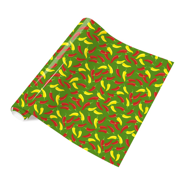 Tintnut Classic Mexican Heat Transfer Vinyl Green Chili Peppers Patterned HTV for Fabric HTV Vinyl Iron on Vinyl for T-Shirts DIY