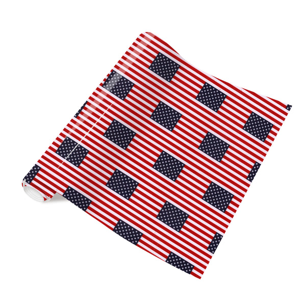 Tintnut Little Flags American Flag Heat Transfer Vinyl Patriotic Navy Stars Independence Day Iron On Vinyl