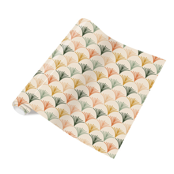 Tintnut Boho HTV Heat Transfer Vinyl Rainbow Patterned Heat Transfer Vinyl Boho Leaves HTV Iron on Vinyl for T-Shirts
