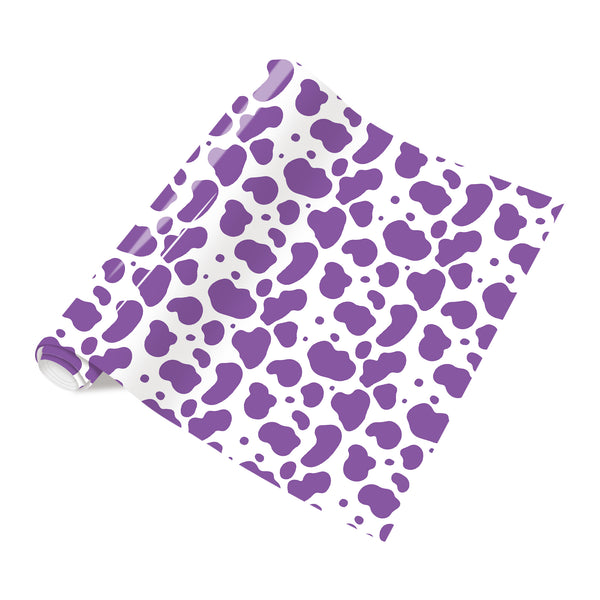 Tintnut Leopard Heat Transfer Vinyl Cow Printed HTV Vinyl Leopard Cow Patterned Iron on Vinyl for T-Shirts Clothing Bags