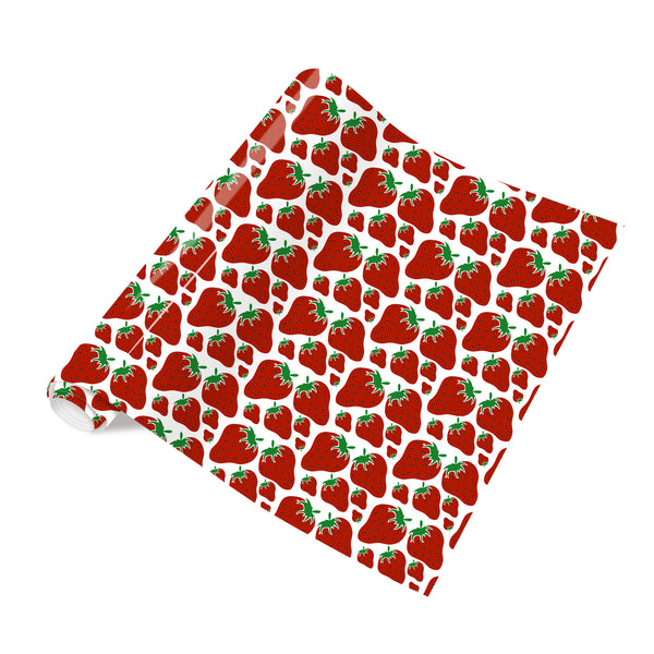 Tintnut Strawberry HTV Vinyl Heat Transfer Patterned HTV Vinyl for T-Shirts Red and Green HTV Iron on Vinyl for Fabrics DIY Patterned HTV