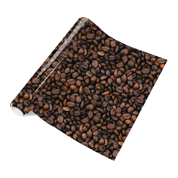 Tintnut Brown Vinyl Heat Transfer Bundle Coffee Bean Iron on Vinyl Patterned HTV DIY T-Shirt Hats Clothing