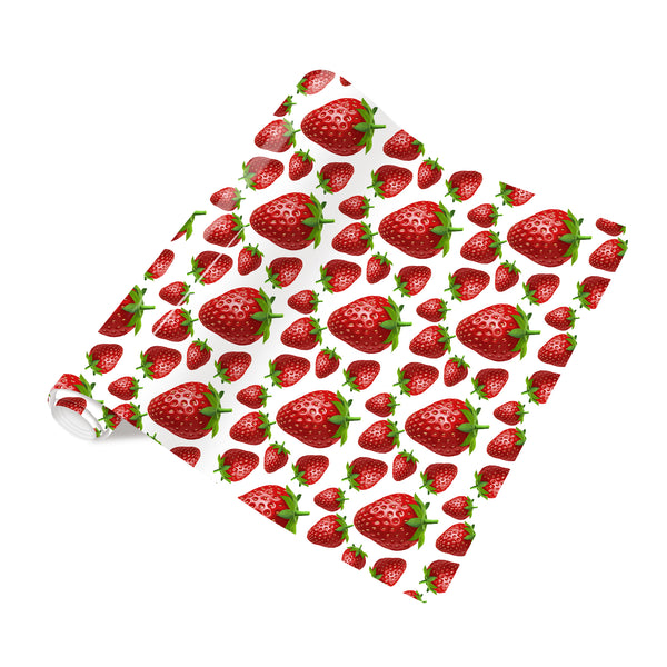 Tintnut Strawberry Heat Transfer Vinyl Patterned HTV Vinyl for T-Shirts Red and Green HTV Iron on Vinyl for Fabrics DIY Patterned HTV