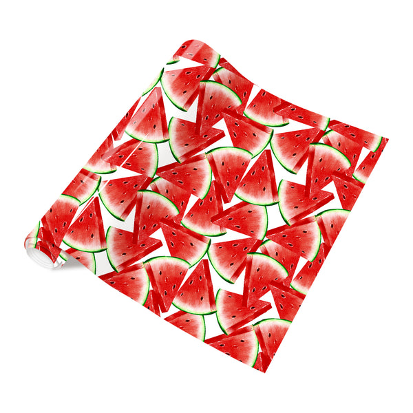 Tintnut Red and Green Heat Transfer Vinyl Watermelon Patterned HTV Iron on Vinyl Fruit HTV Vinyl for T-Shirts Summer Iron on Vinyl