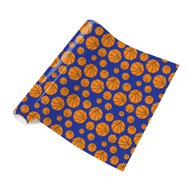 Tintnut Basketball Vinyl Heat Transfer Patterned HTV Iron on Vinyl for T-Shirts Clothing Bags HTV Vinyl Craft