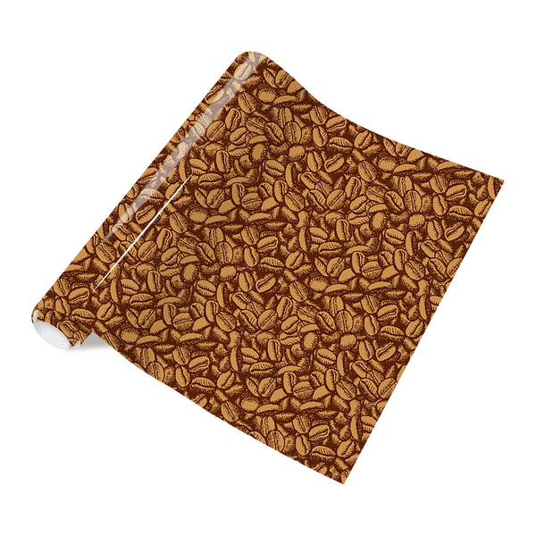 Tintnut Brown Vinyl Heat Transfer Bundle Coffee Bean HTV Iron on Vinyl Patterned HTV DIY T-Shirt Hats Clothing