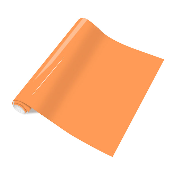 Tintnut Pastel Orange HTV Vinyl Pastel Neon Heat Transfer Vinyl Iron On Vinyl for T-Shirts DIY
