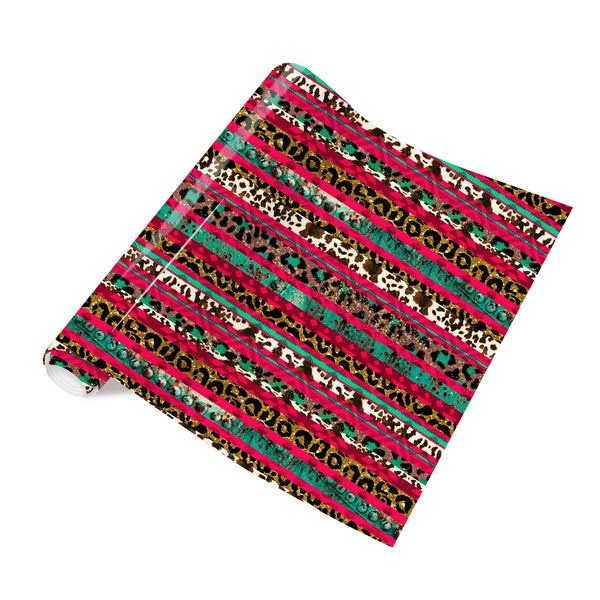 Tintnut Cinco De Mayo Mexico HTV Vinyl Heat Transfer Mexican Serape Vinyl Heat Transfer Zarape Stripes HTV Iron On Vinyl for Clothes