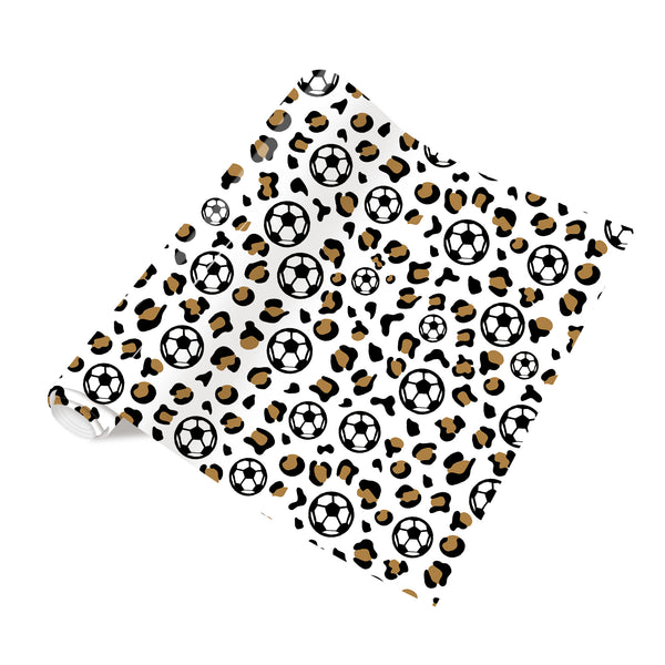 Tintnut Soccer Ball HTV Heat Transfer Vinyl Colored Patterned HTV Iron on Vinyl for T-Shirts Clothing Bags HTV Vinyl