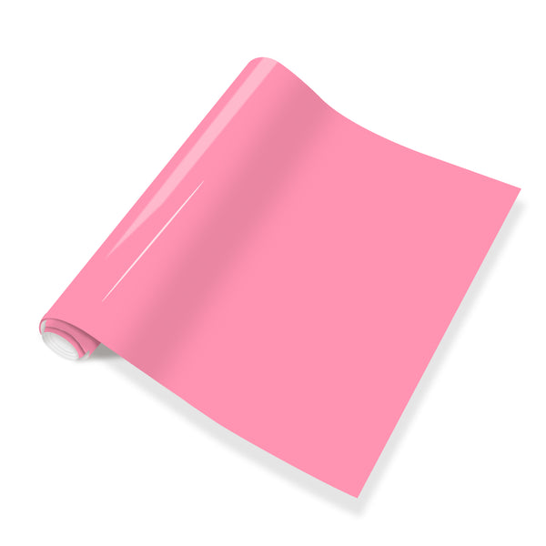 Tintnut Soft Pink Puff Vinyl Heat Transfer 3D Foaming Puff HTV Iron on Vinyl for T-Shirts DIY