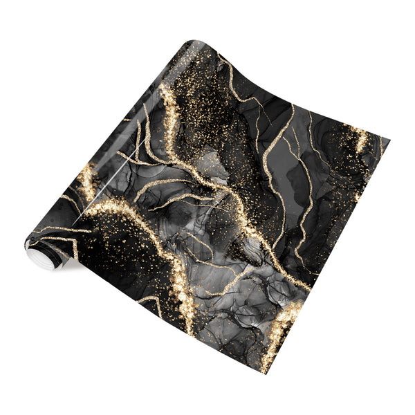 Tintnut Marble Heat Transfer Vinyl Watercolor Gold Pattern Iron on Vinyl Opal Ombre Print HTV Vinyl DIY T-Shirt Gift Canvas Bag
