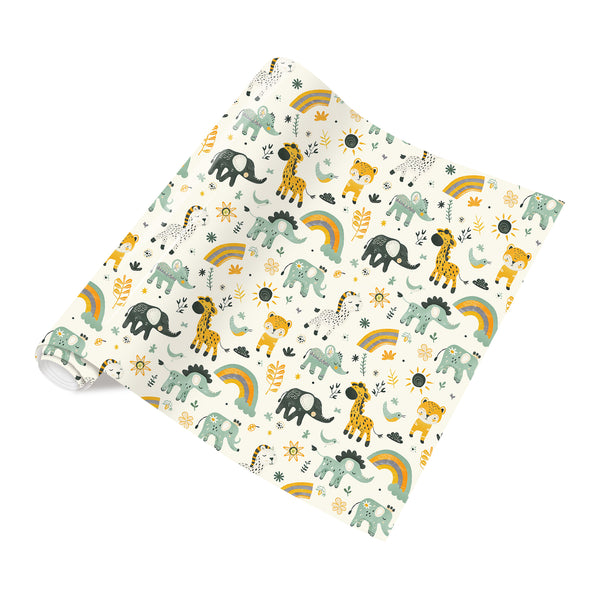 Tintnut Animals HTV Vinyl Heat Transfer Patterned HTV Iron on Vinyl for T-Shirts Clothing Bags HTV Vinyl