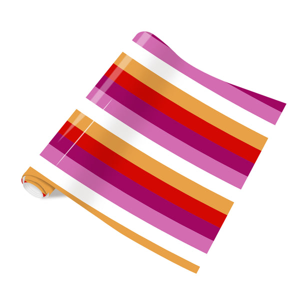 Tintnut LGBT Pride Flags Patterned HTV Pride LGBT Vinyl Heat Transfer Rainbow HTV Iron on Vinyl for T-Shirts DIY Pride Month Patterned HTV