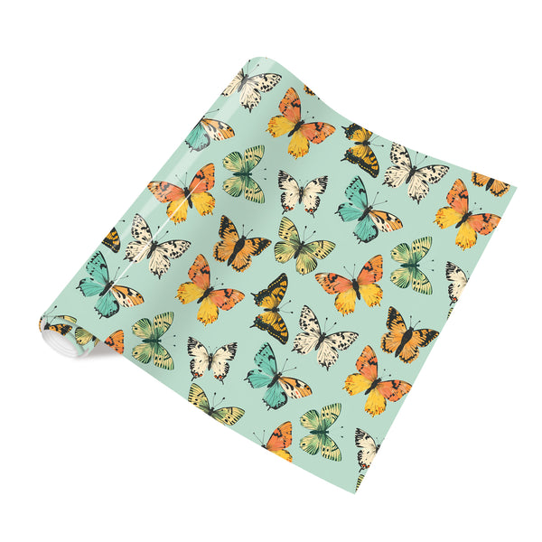 Tintnut Butterfly HTV Vinyl Heat Transfer Colored Patterned HTV Iron on Vinyl for T-Shirts Clothing Bags HTV