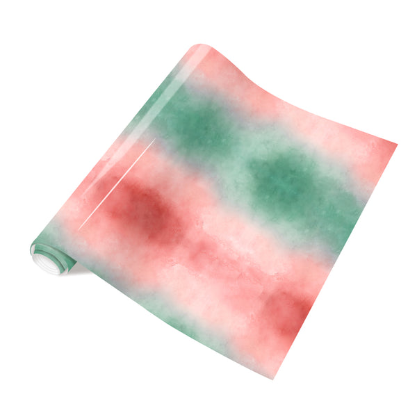 Tintnut Watercolor Gradient HTV radient Color Vinyl Heat Transfer Iron on Vinyl for T-Shirts Clothing Bags HTV Vinyl