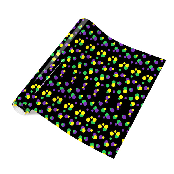 Tintnut Mardi Gras Vinyl Heat Transfer Purple HTV Mardi Gras Patterned HTV Vinyl Heat Transfer for T-Shirts