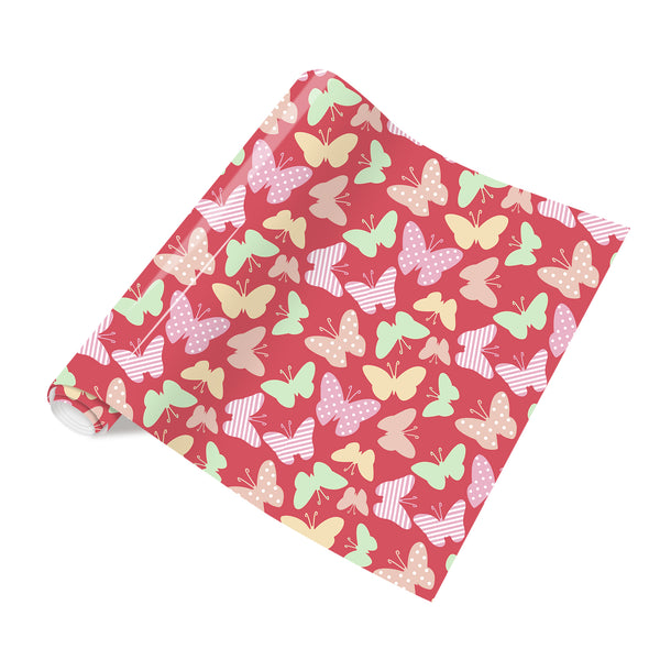 Tintnut Butterfly Heat Transfer Vinyl Colored Patterned HTV Vinyl Iron on Vinyl for T-Shirts Clothing Bags HTV Vinyl
