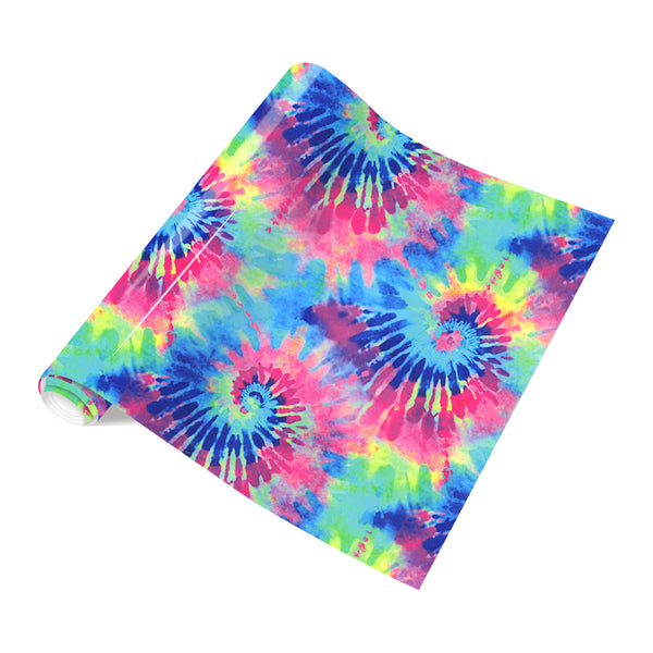 Tintnut Purple Red Tie dye HTV Heat Transfer Vinyl Iron on Vinyl Seamless Swirl Patterned HTV for Tshirts DIY