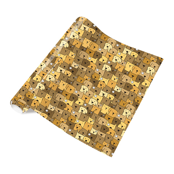 Tintnut Cartoon Dog Heat Transfer Vinyl Patterned Iron on Vinyl for T-Shirts Clothing Bags HTV Vinyl