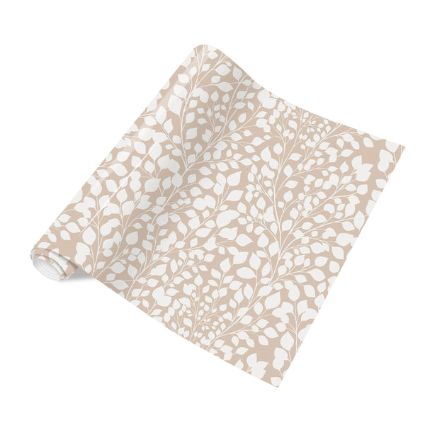 Tintnut Gray Boho HTV Vinyl Heat Transfer Leaves Patterned Heat Transfer Vinyl Boho Leaves HTV Iron on Vinyl for T-Shirts