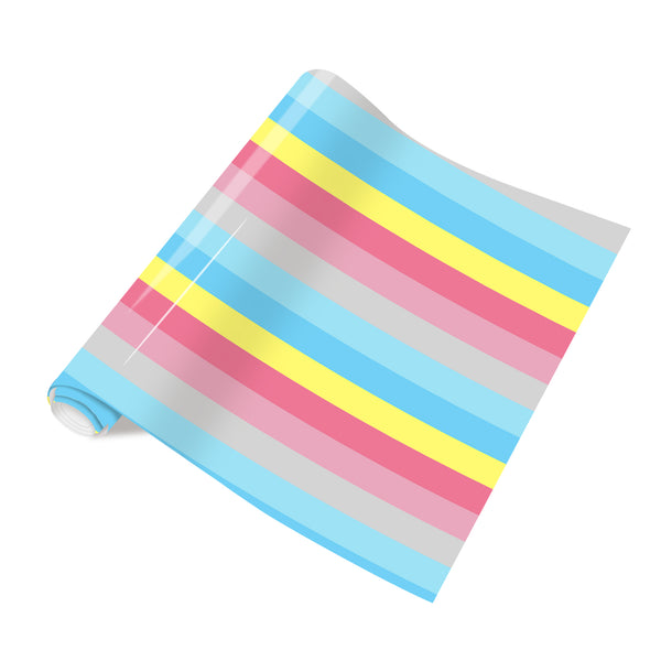 Tintnut LGBT Pride Flags Patterned Heat Transfer Vinyl Pride LGBT HTV Vinyl Rainbow Iron on Vinyl for T-Shirts DIY Pride Month Patterned HTV