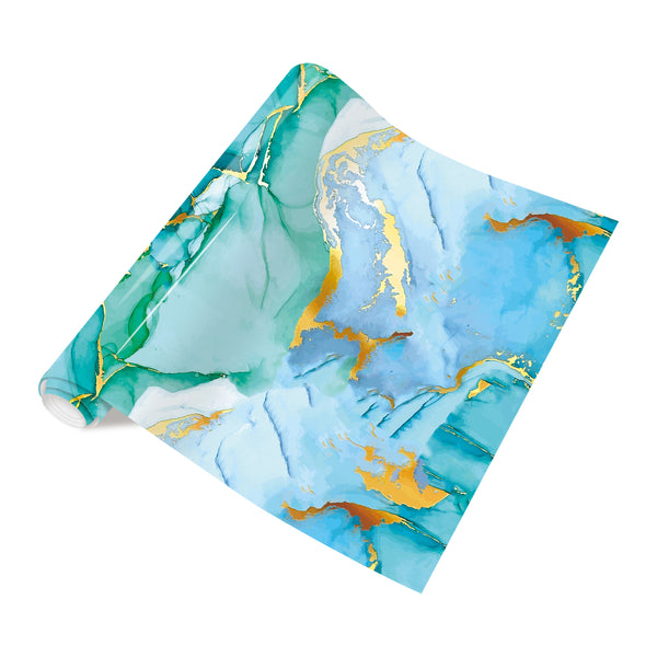 Tintnut Marble Vinyl Heat Transfer Gold Pattern HTV Iron on Vinyl Opal Ombre Print HTV Transfer DIY T-Shirt Gift Canvas Bag