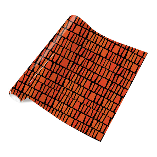Tintnut Kwanzaa Vinyl Heat Transfe Kente Pattern Printed Heat Transfer Vinyl African Amercian Iron on Vinyl for Clothes DIY